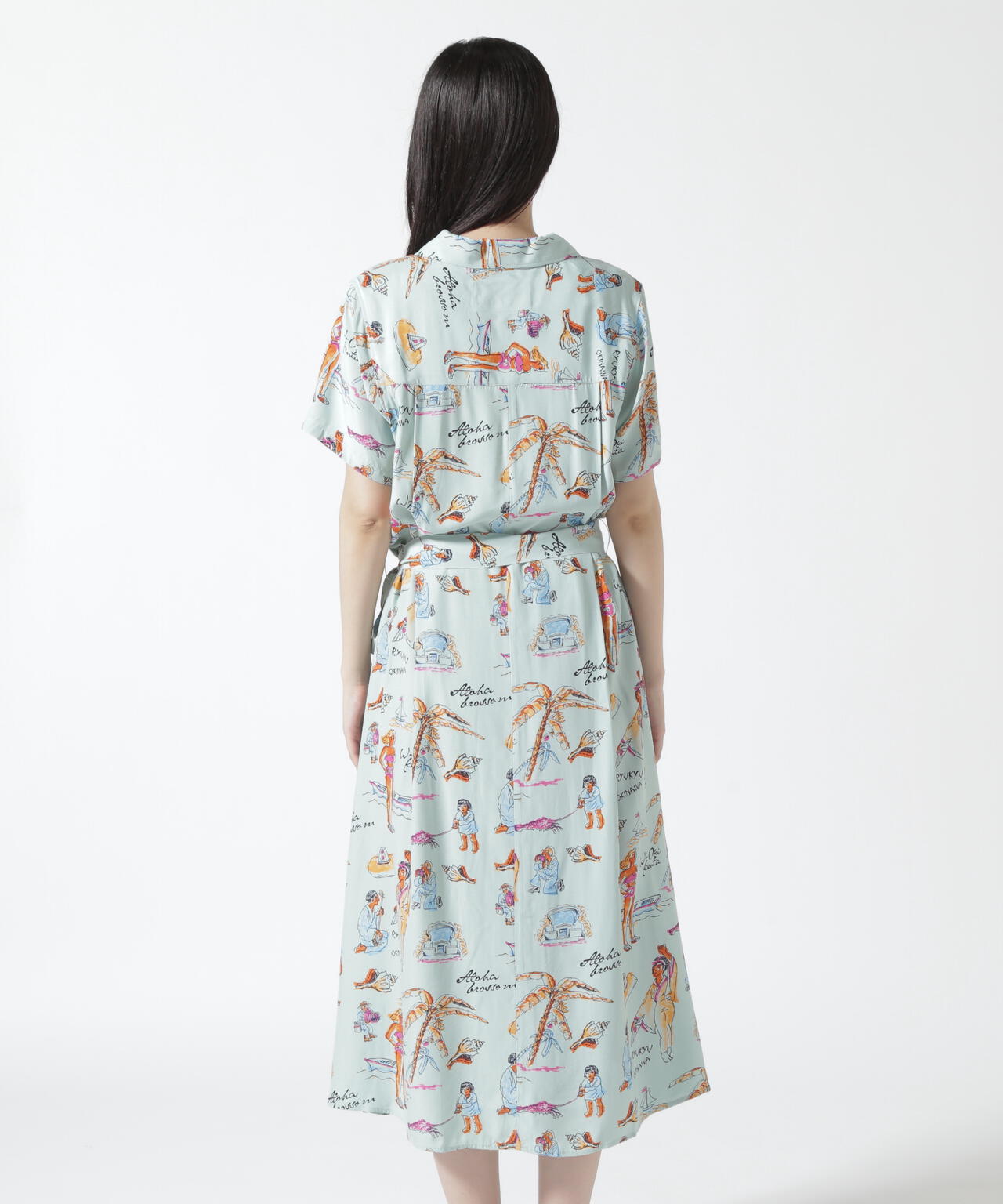 Aloha Blossom/アロハ ブロッサム/RYUKYU SOUVENIR DRESS MINT