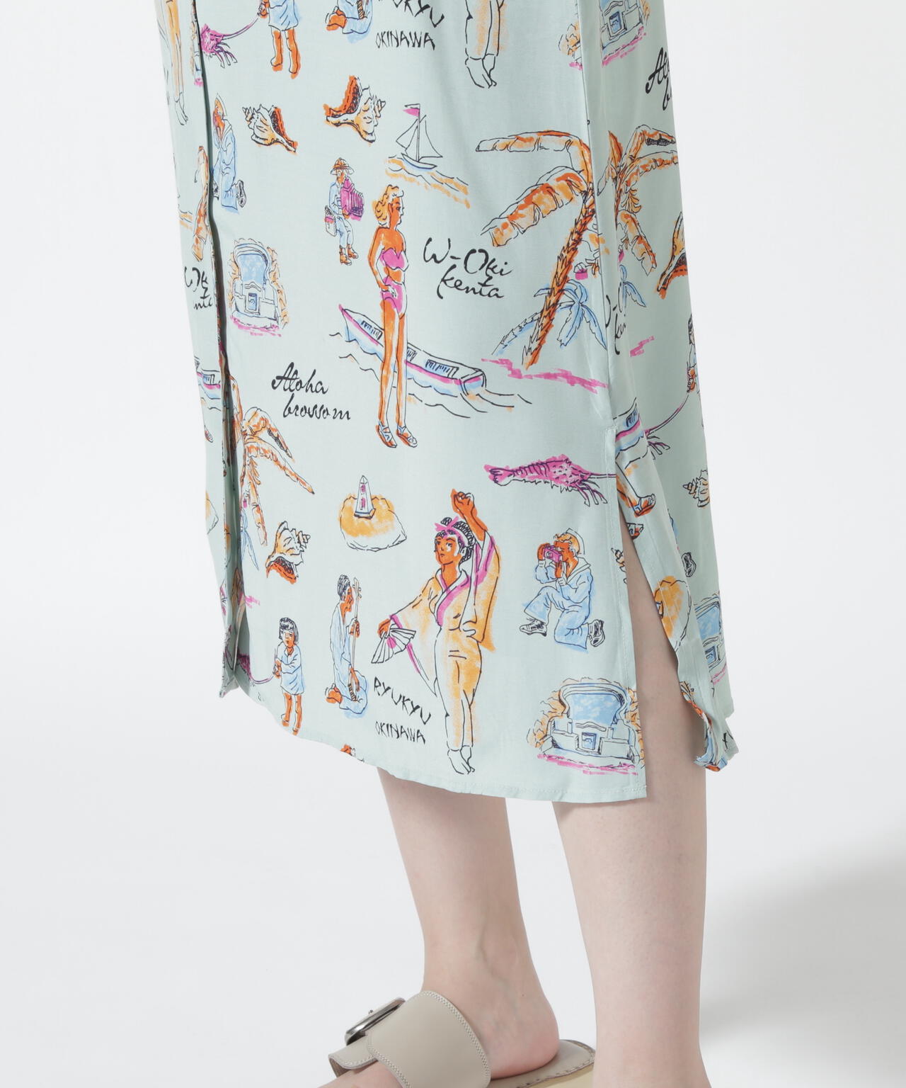 Aloha Blossom/アロハ ブロッサム/RYUKYU SOUVENIR DRESS MINT