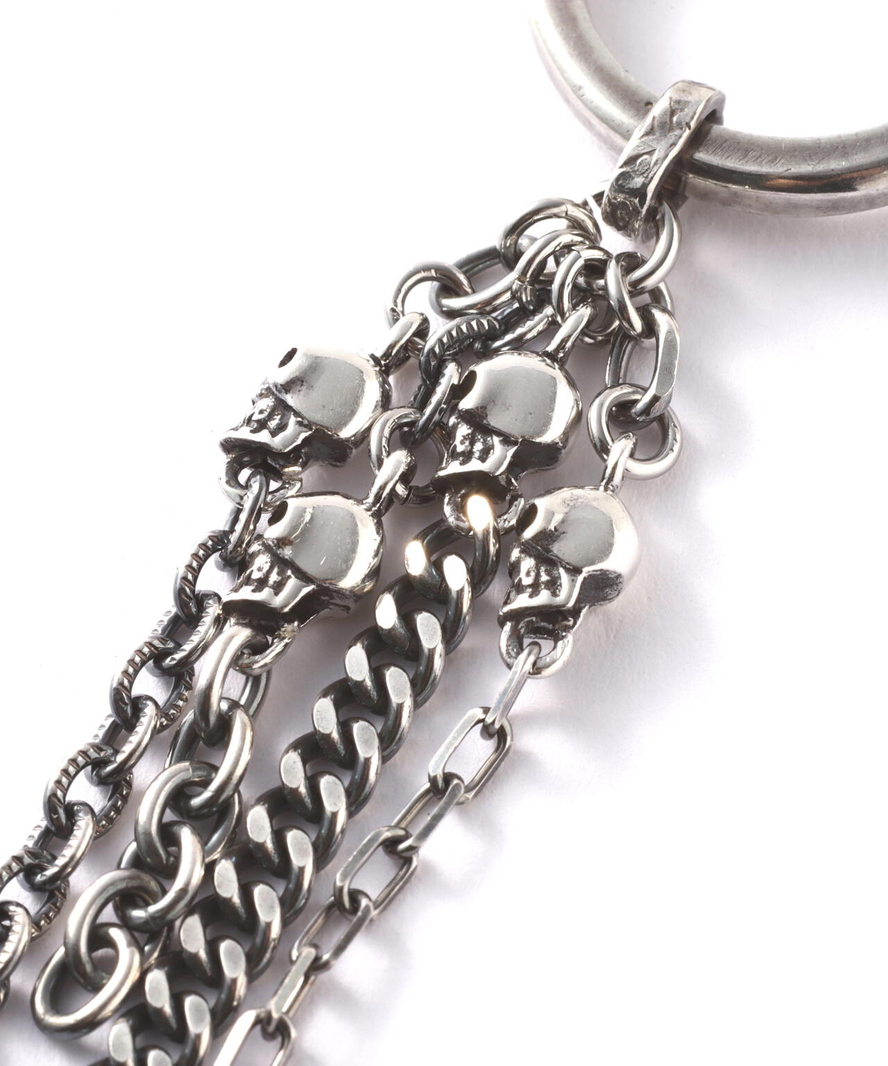 gunda/ガンダ/ FRINGE SKULL RING