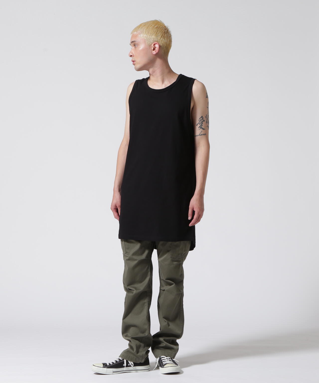 A.F ARTEFACT/エーエフ・アーティファクト/別注 Long Tank Top