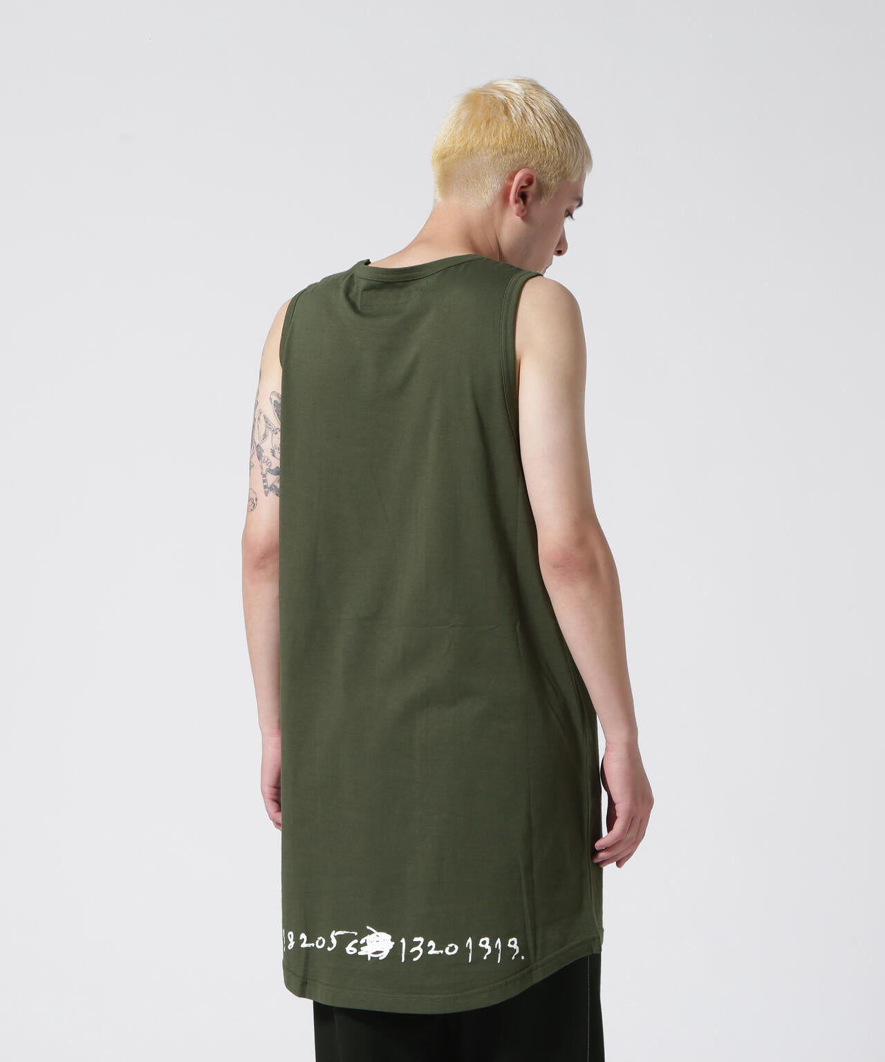 A.F ARTEFACT/エーエフ・アーティファクト/別注 Long Tank Top