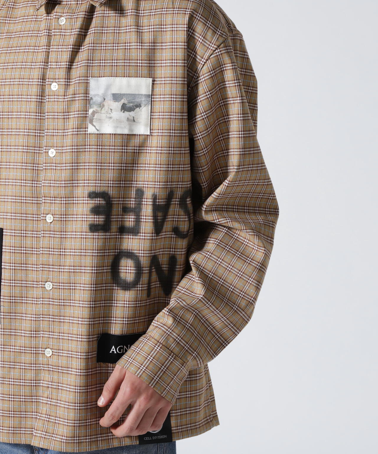 Guernika/ゲルニカ/Check Shirt (Cell Division)/RF-CS-4-L