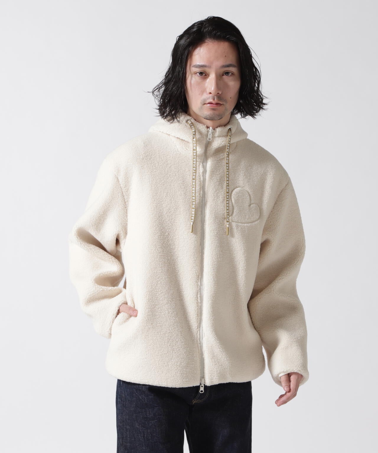 muta MARINE/ムータ マリン/別注Boa Reversible Blouson