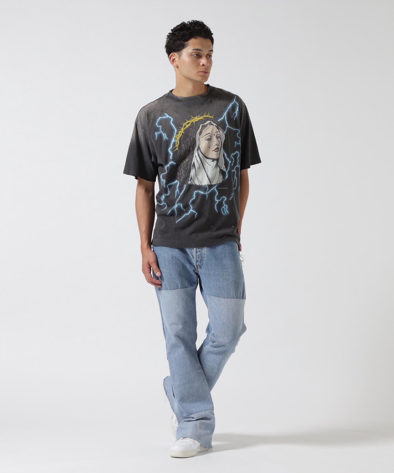 SAINT MICHAEL/セントマイケル/SS TEE MARIA BLACK