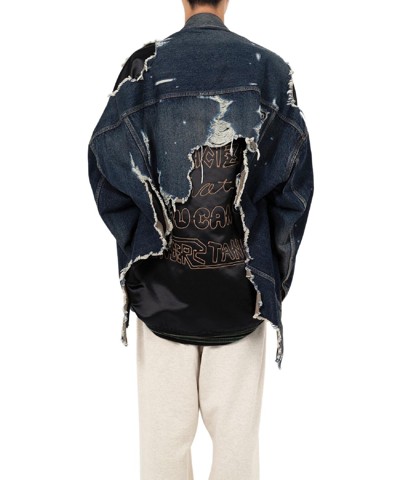 Maison MIHARAYASUHIRO/メゾン ミハラヤスヒロ/Stadium Jacket Layered Denim Jacket