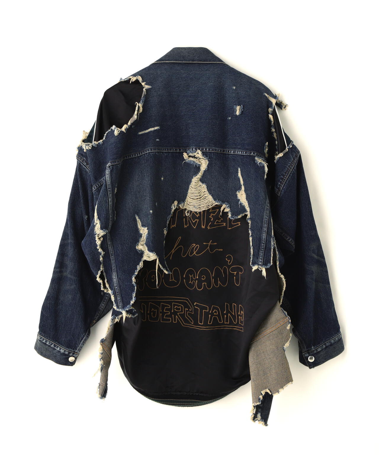 Maison MIHARAYASUHIRO/メゾン ミハラヤスヒロ/Stadium Jacket Layered Denim Jacket