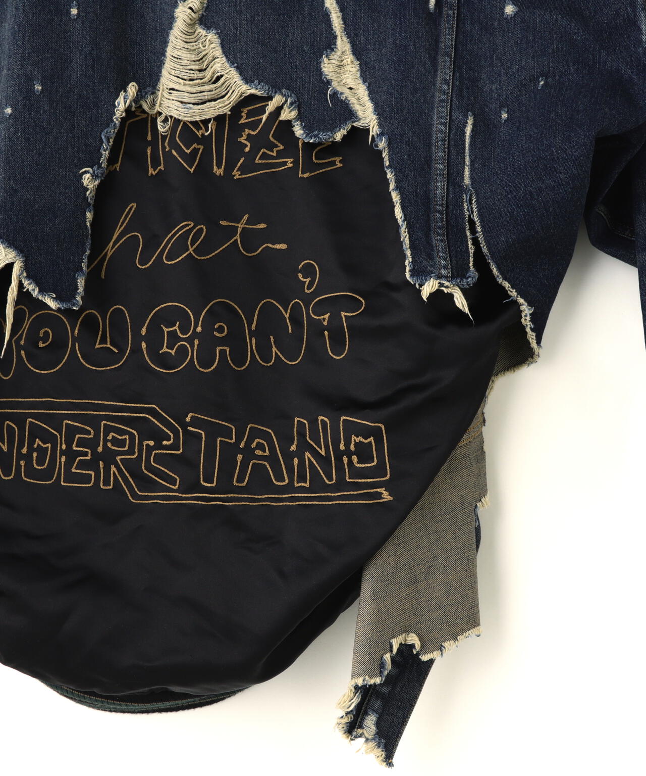 Maison MIHARAYASUHIRO/メゾン ミハラヤスヒロ/Stadium Jacket Layered Denim Jacket