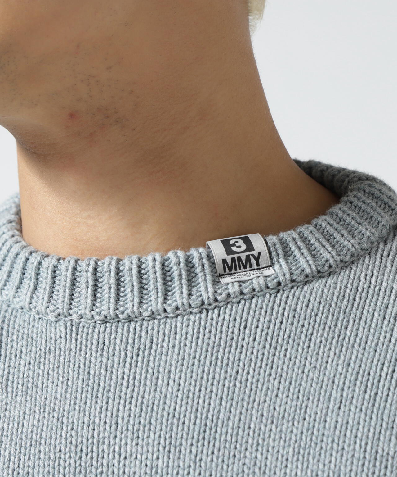 Maison MIHARAYASUHIRO/メゾン ミハラヤスヒロ/WHALE JACQUARD KNIT PULLOVER