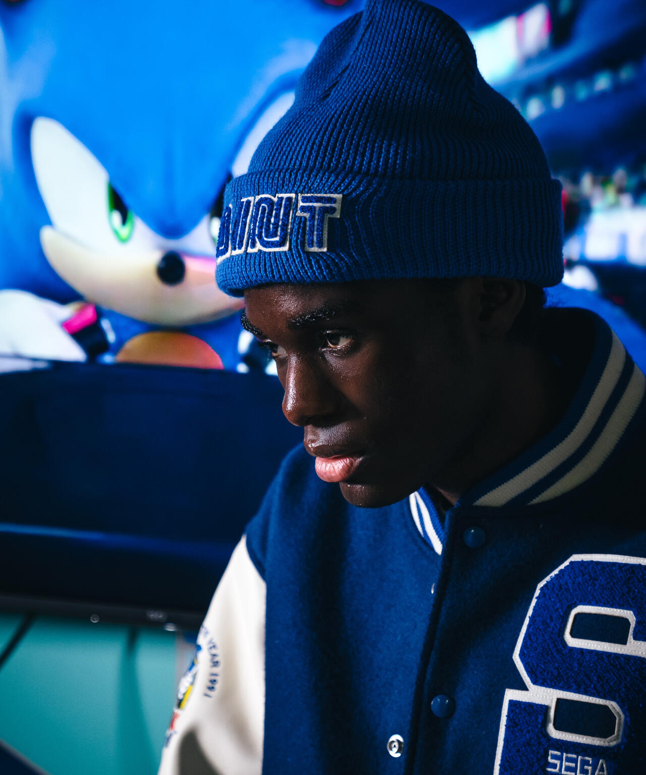SAINT MICHAEL/セントマイケル/SAINT SEGA/SG KNIT CAP/BLUE
