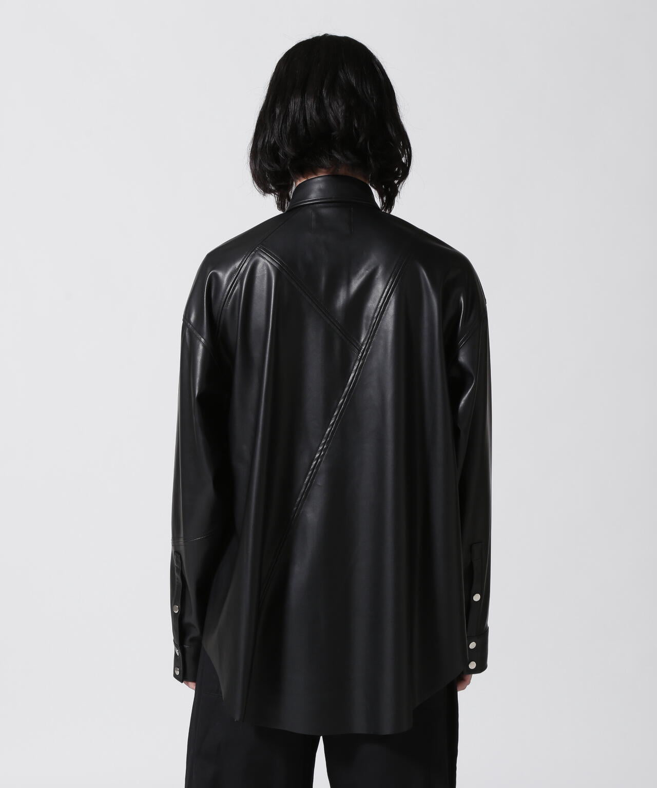 GEN_DAI/ゲンダイ/FAKE LEATHER SHIRT