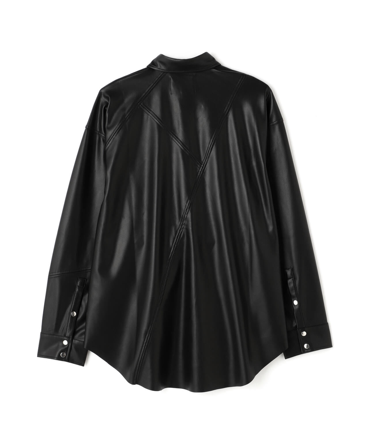 GEN_DAI/ゲンダイ/FAKE LEATHER SHIRT