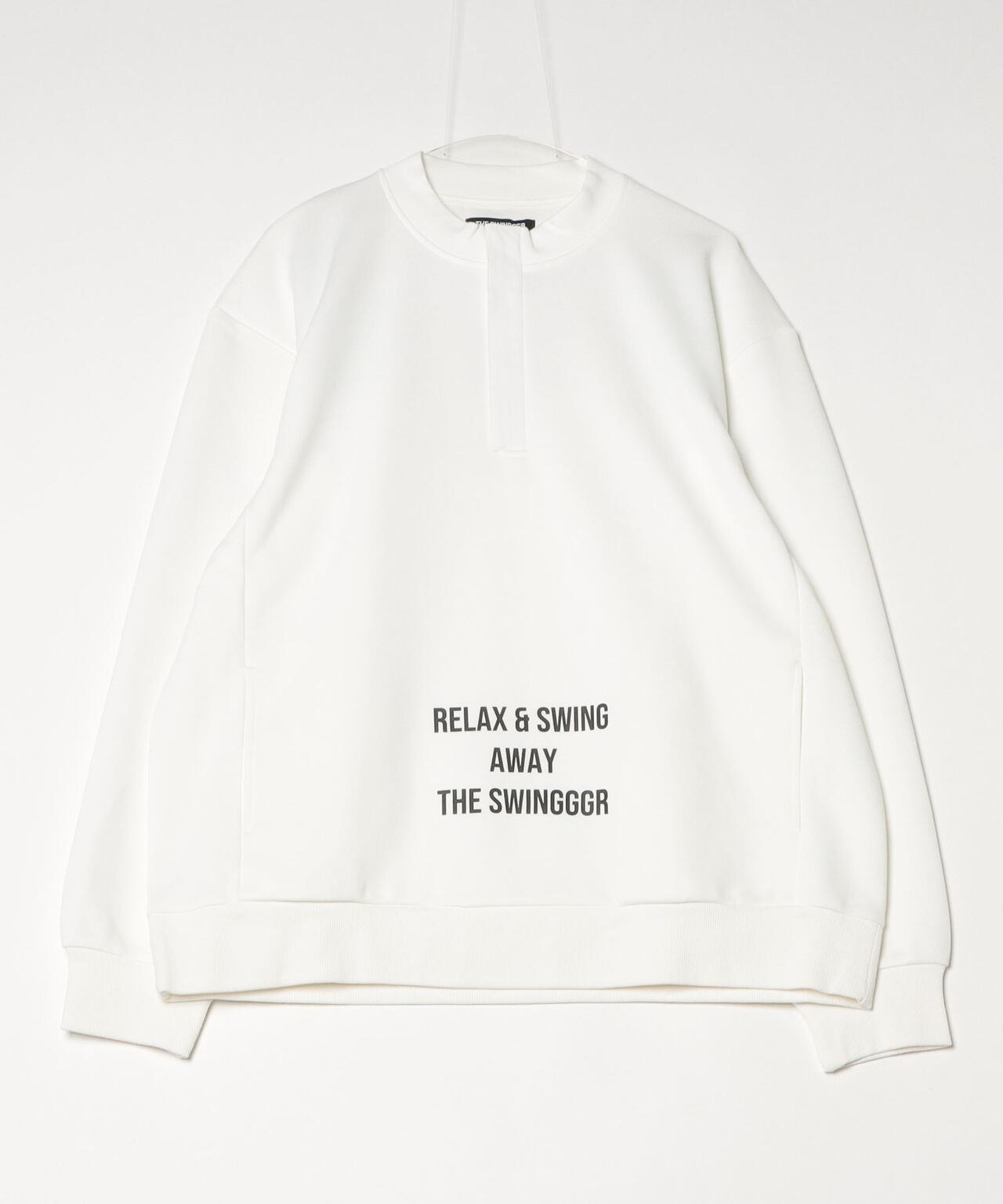 THE SWINGGGR/ザ スウィンガー/HALF ZIP SWEAT PO