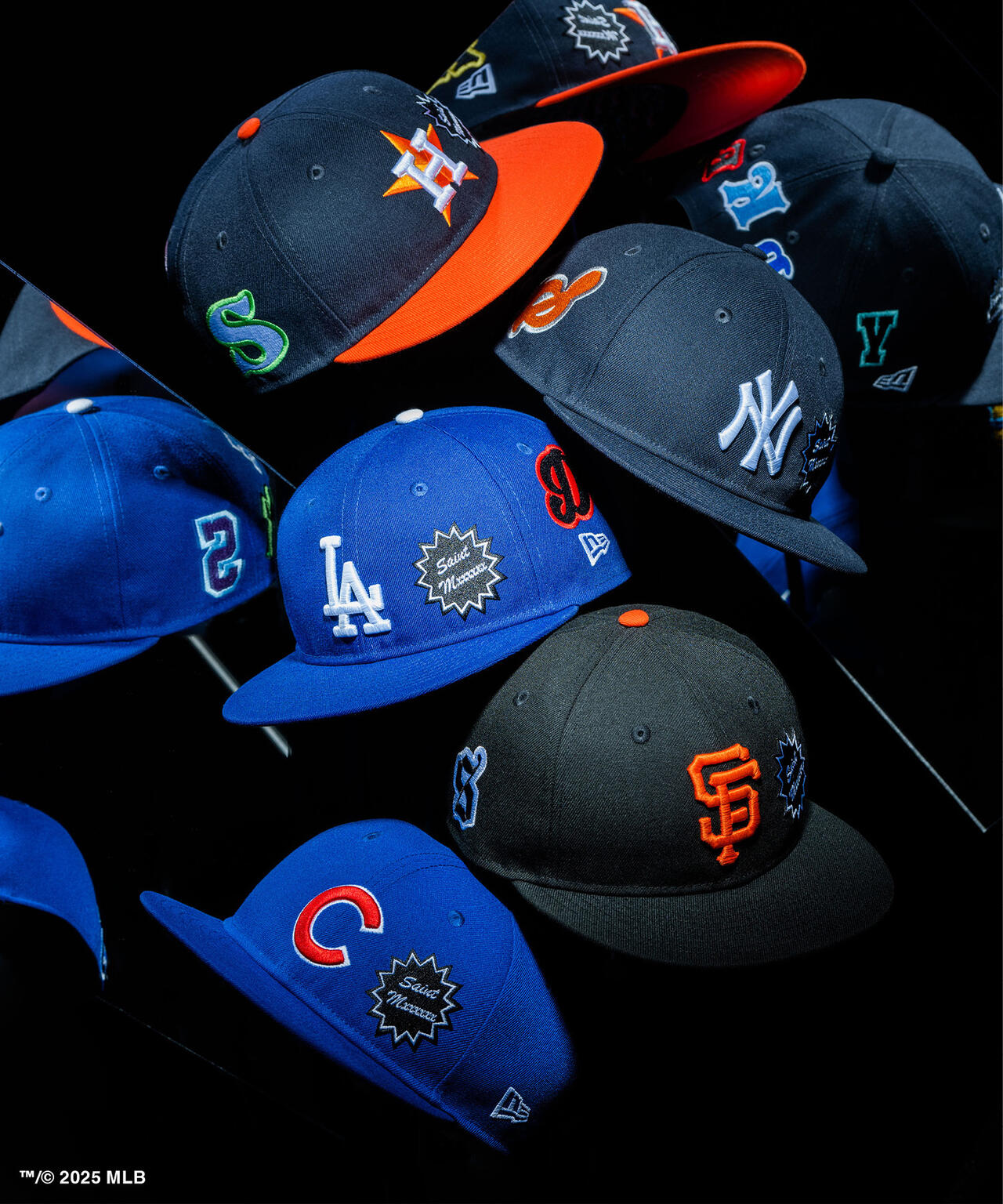 SAINT MICHAEL/セントマイケル/NE_CAP CUBS BLUE