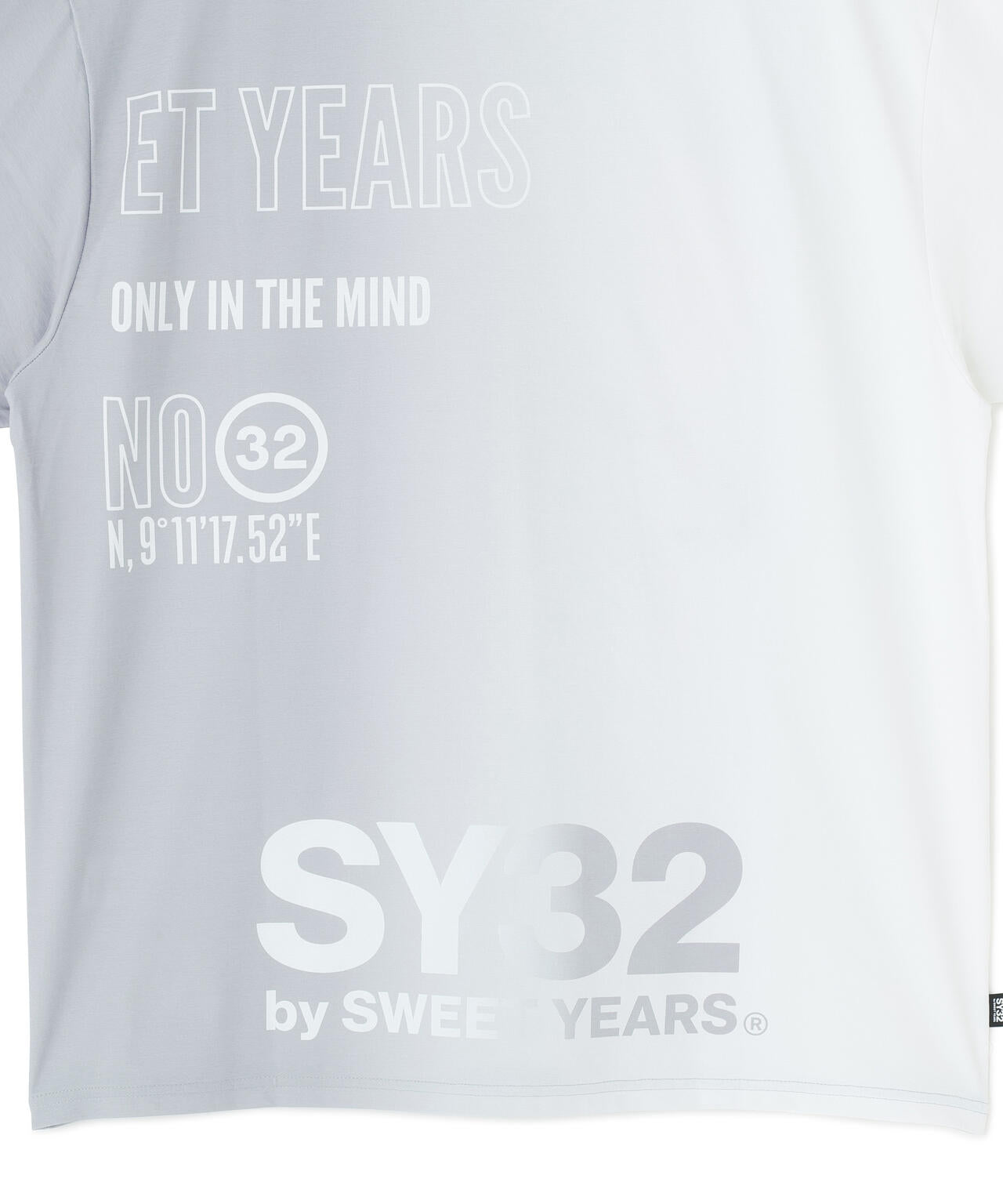 SY32 by SWEET YEARS/エスワイサーティトゥ バイ スィートイヤーズ/GRADATION LOGO L/S TEE