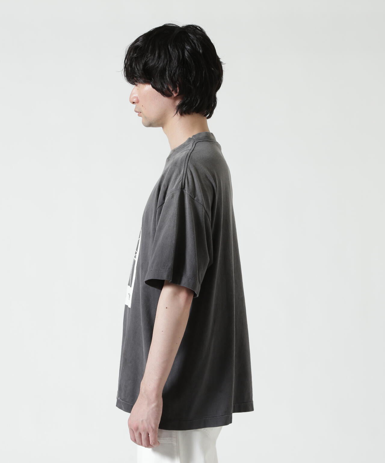 SAINT MICHAEL/セントマイケル/KK_SS T-SHIRT/ABSOLUTE/BLACK
