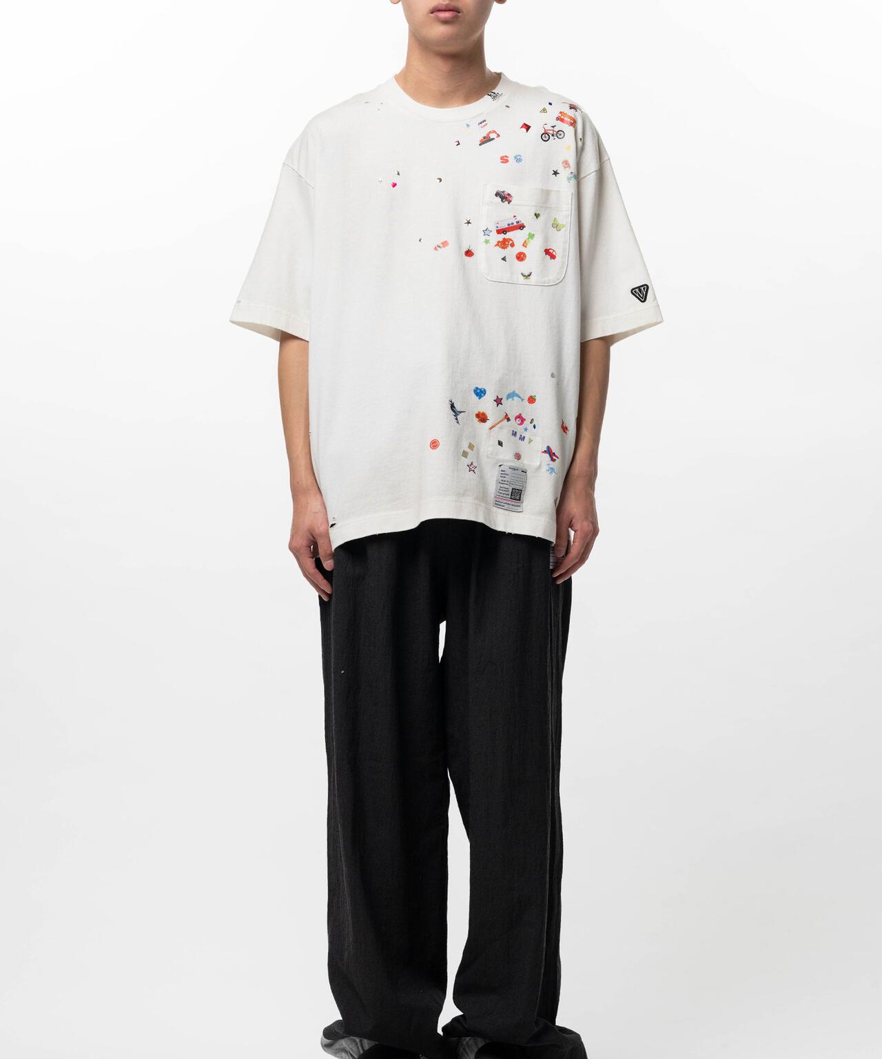 Maison MIHARAYASUHIRO/メゾン ミハラヤスヒロ/KIDS STICKER TEE
