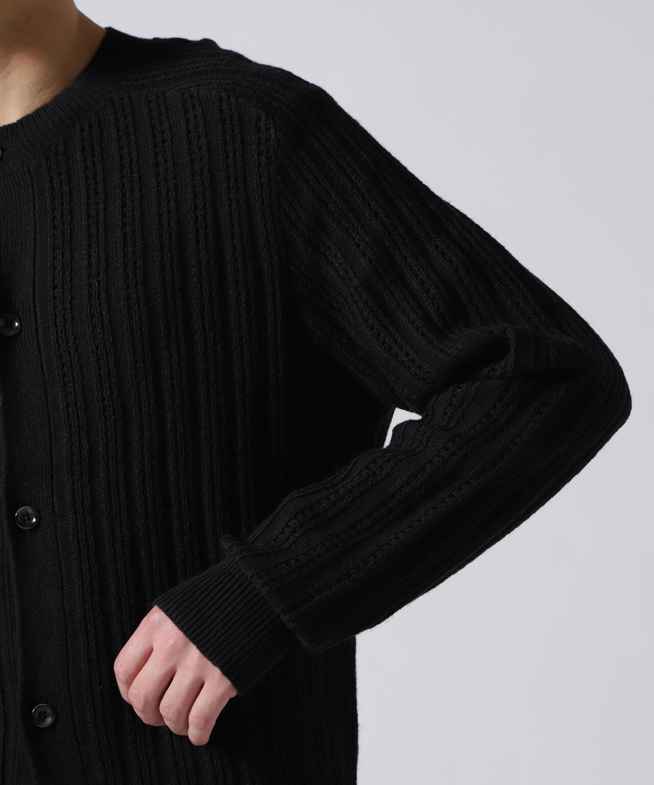 GEN_DAI/ゲンダイ/MESH CARDIGAN