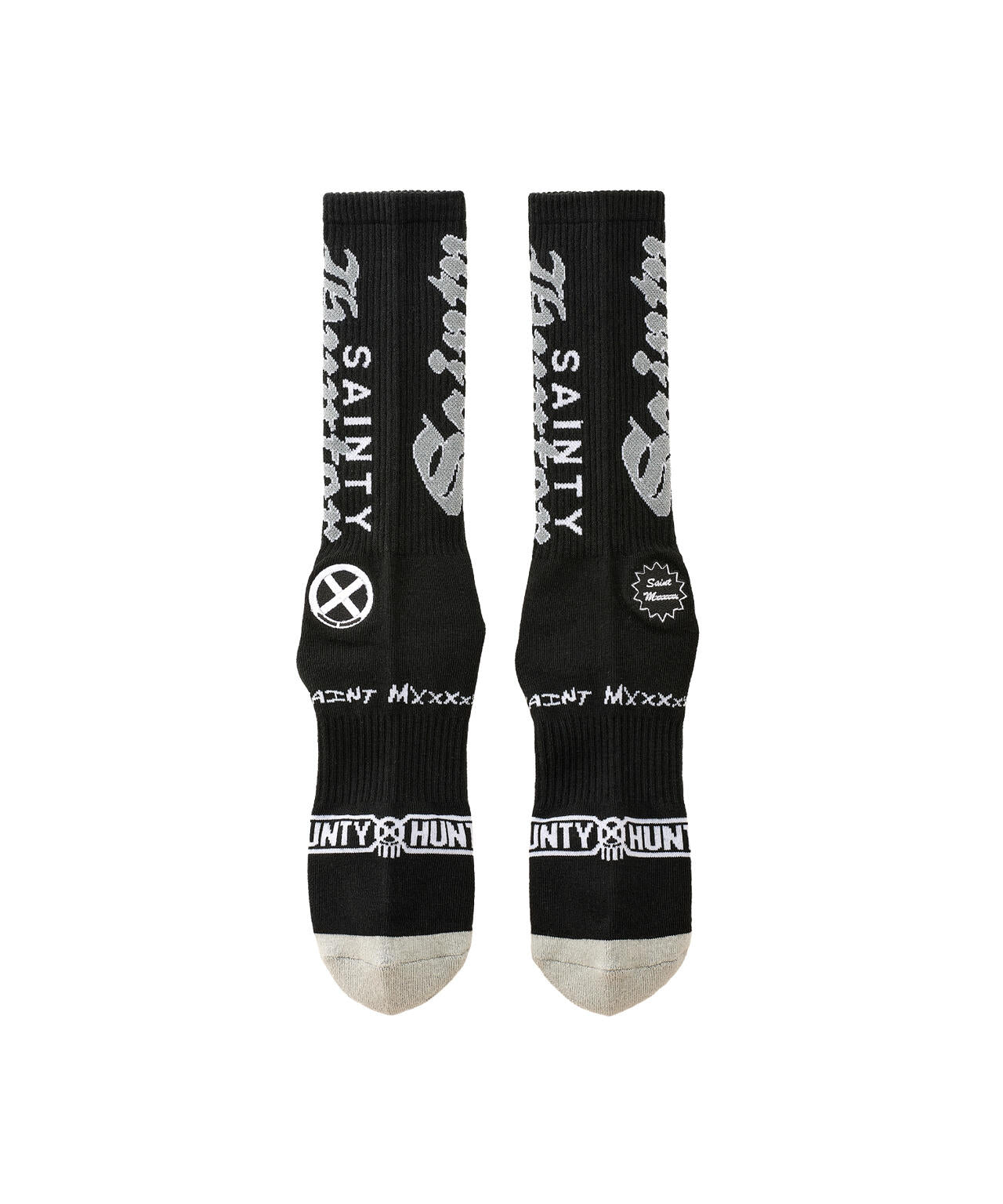 SAINT MICHAEL/セントマイケル/BH_SOCKS/SAINTY HUNTER/BLACK