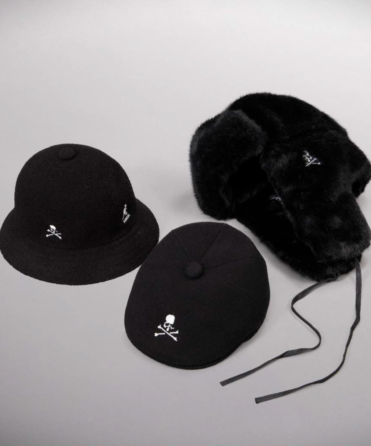 MASTERMIND WORLDxKANGOL/マスターマインド×カンゴール/WOOL PANEL 575