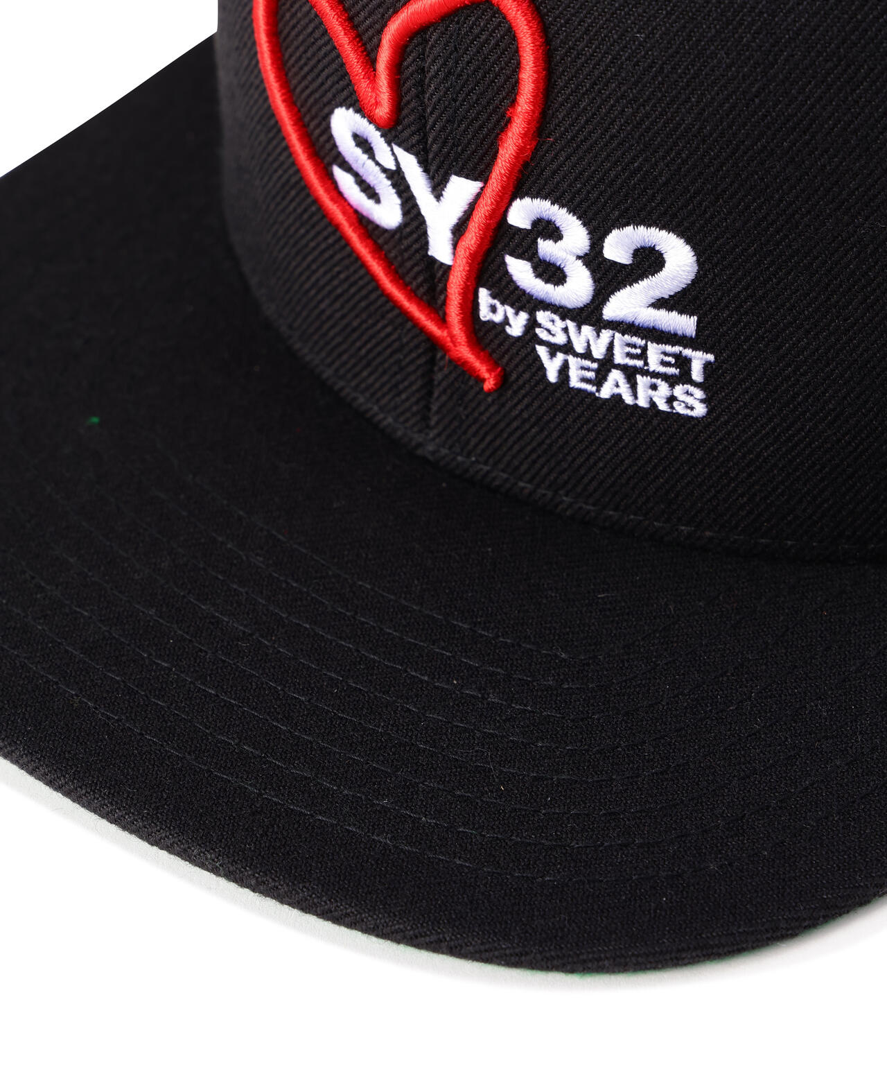 SY32 by SWEET YEARS/HEART MIX LOGO SNAPBACK CA