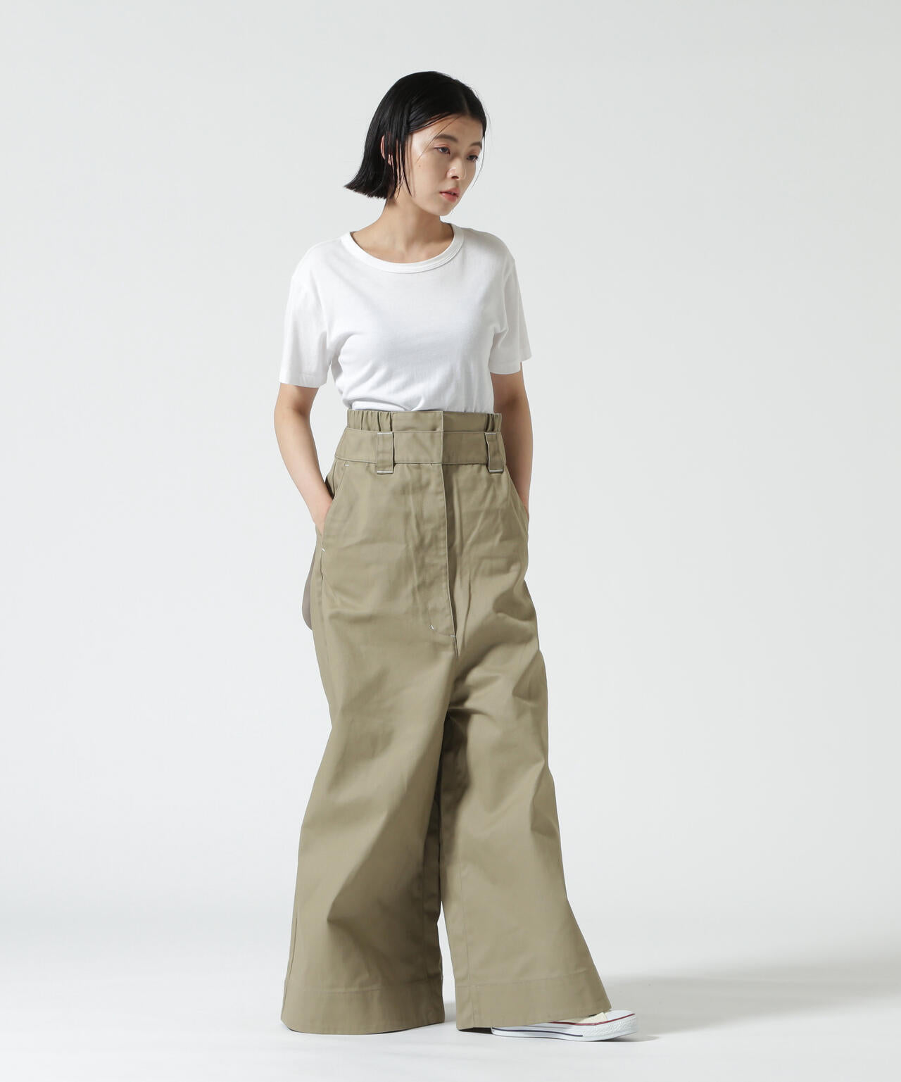 UN3D./アンスリード/【Dickies】W WAIST WIDE PANTS