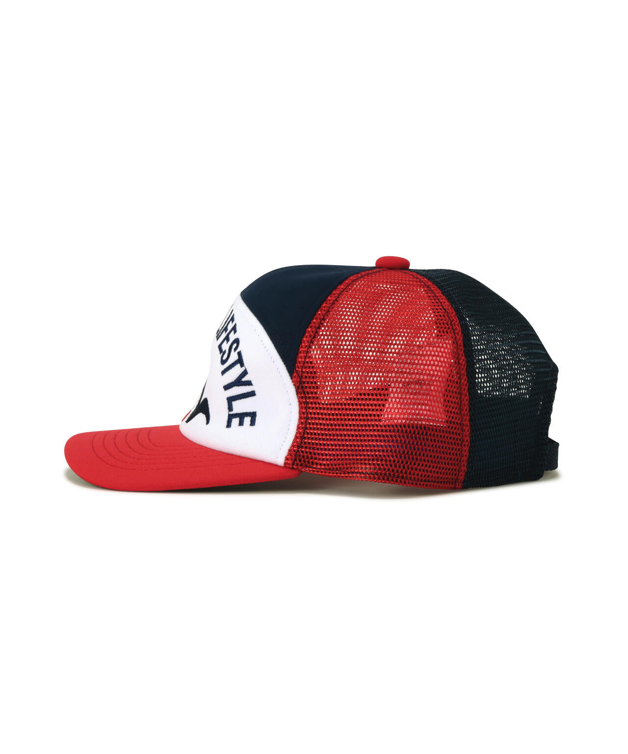 SAINT MICHAEL/セントマイケル/MESH CAP/LIFE STYLE/NAVY+RED