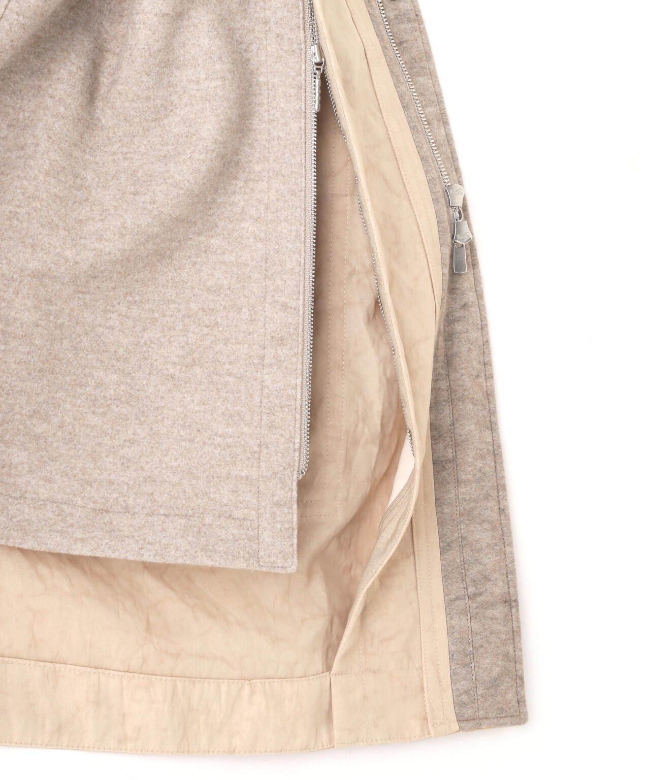 IRENISA/イレニサ/ZIP COAT WITH LINER
