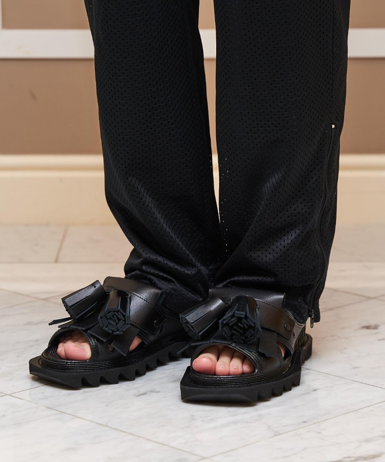 BENCH/ベンチ/BENSAN-D TUSSEL CHUNKY LOAFER SQUARE SHARKSOLE