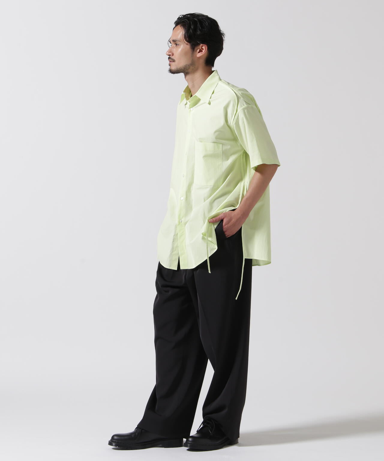 YOKE/ヨーク/PIPING SHIRT SHORT SLEEVES