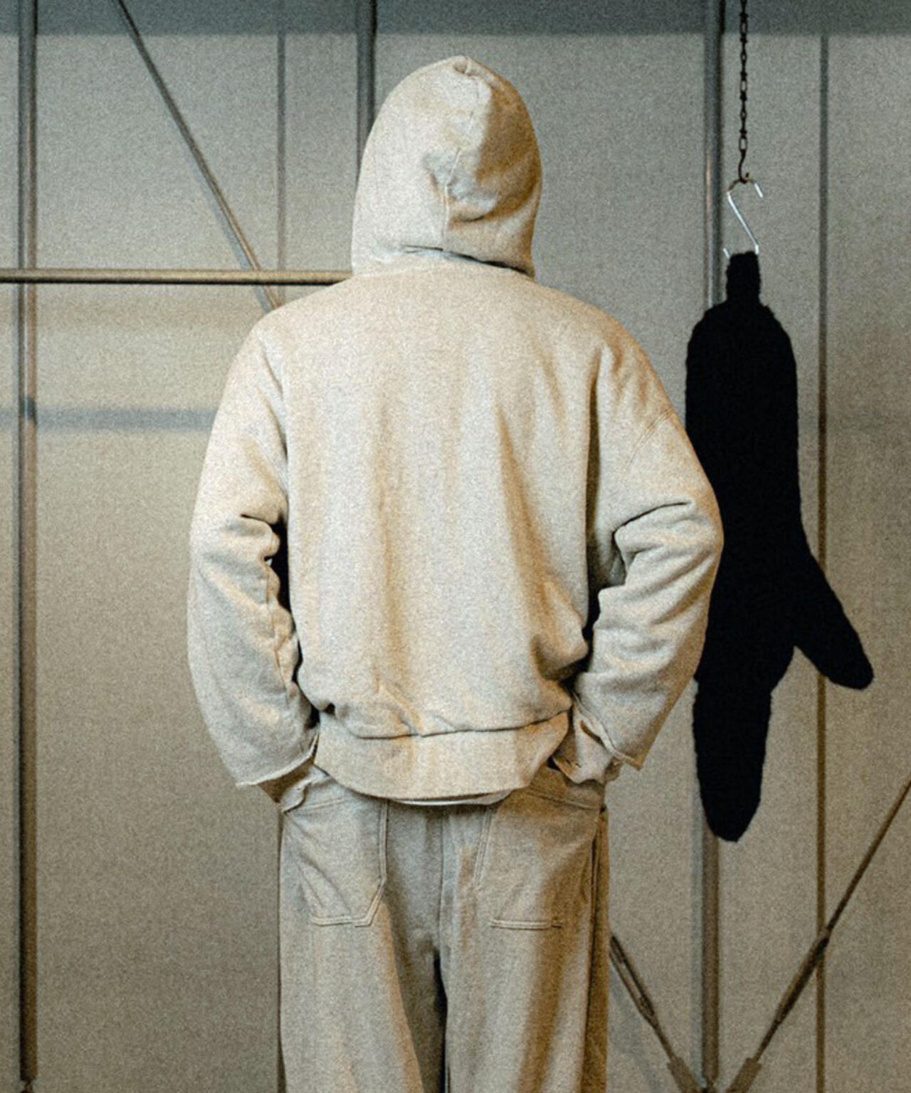 ANCELLM/アンセルム/LAYERED ZIP－UP HOODIE EX