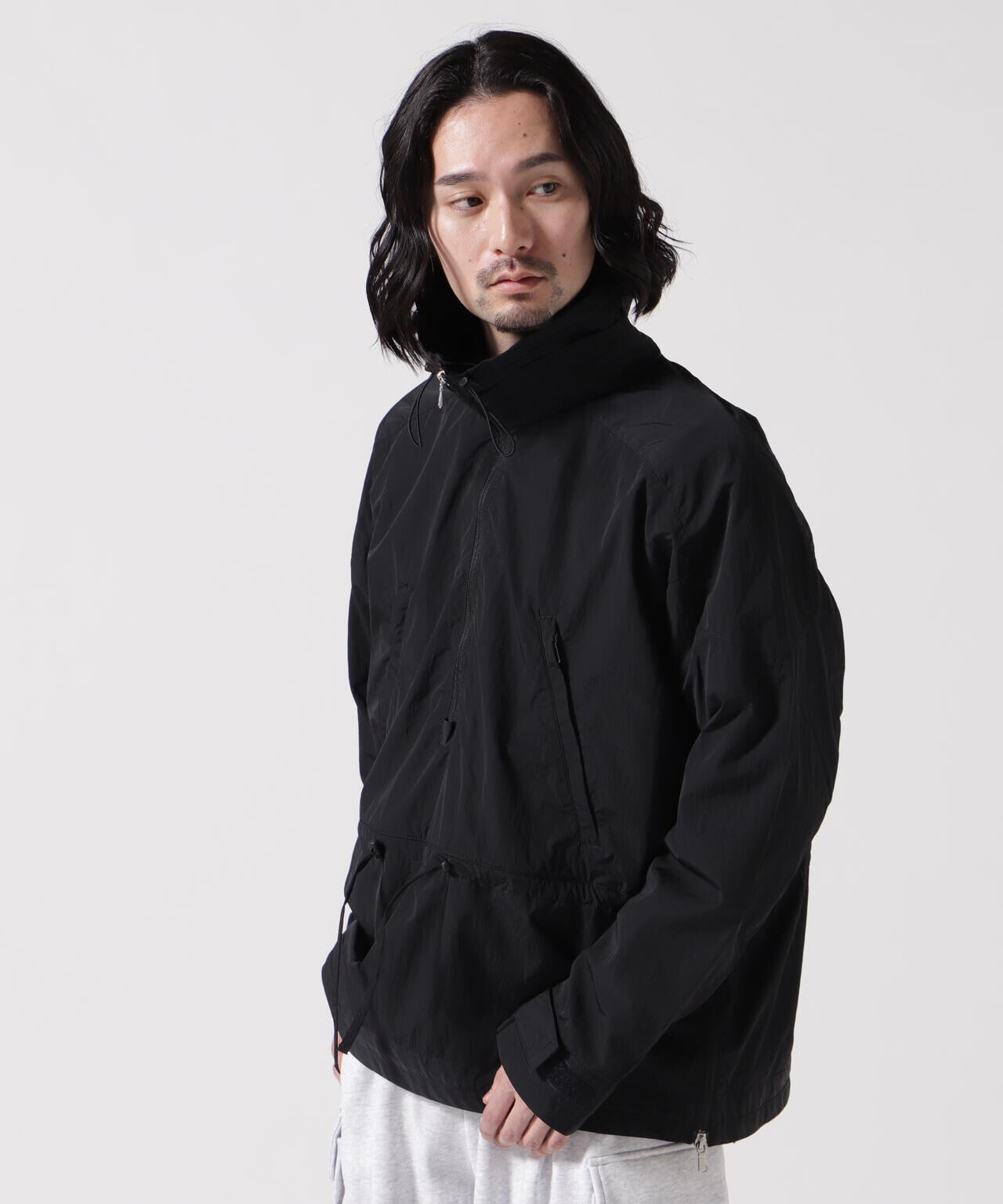 ANCELLM/アンセルム/NYLON PULLOVER JACKET
