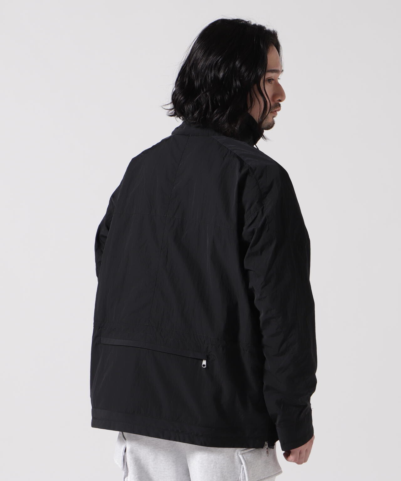 ANCELLM/アンセルム/NYLON PULLOVER JACKET