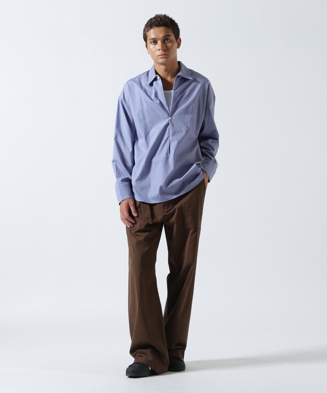 Toironier/トワロニエ/2Button Skipper Shirts