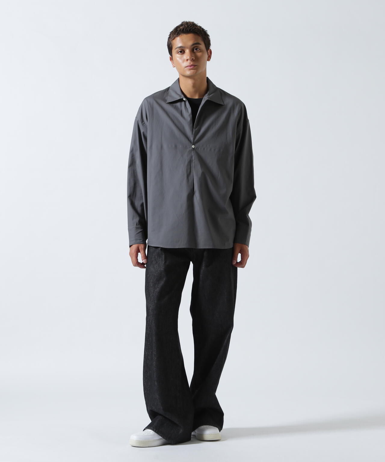 Toironier/トワロニエ/2Button Skipper Shirts