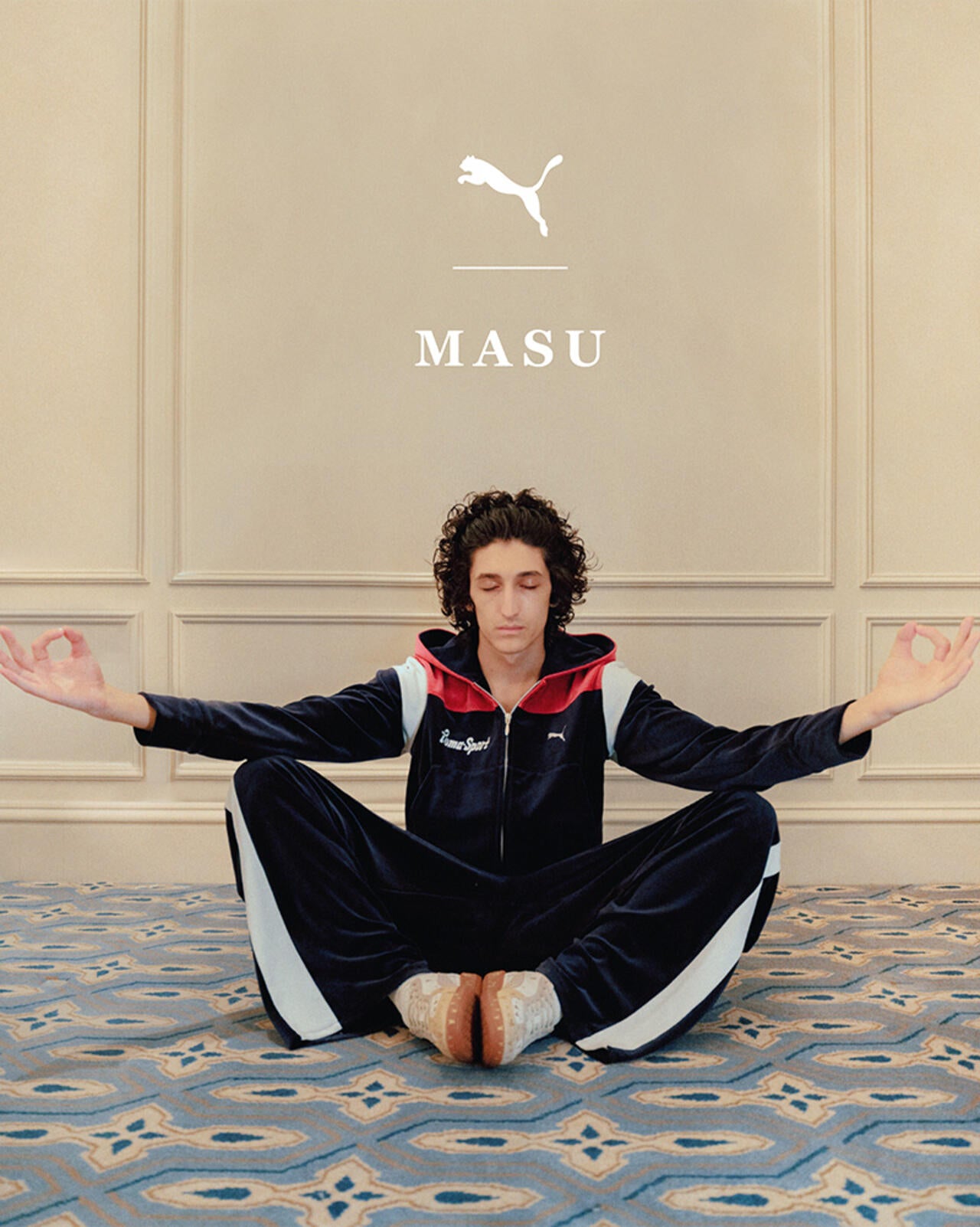 PUMA×MASU/プーマ×エムエーエスユー/T7 SHORT TRACK HOODIE