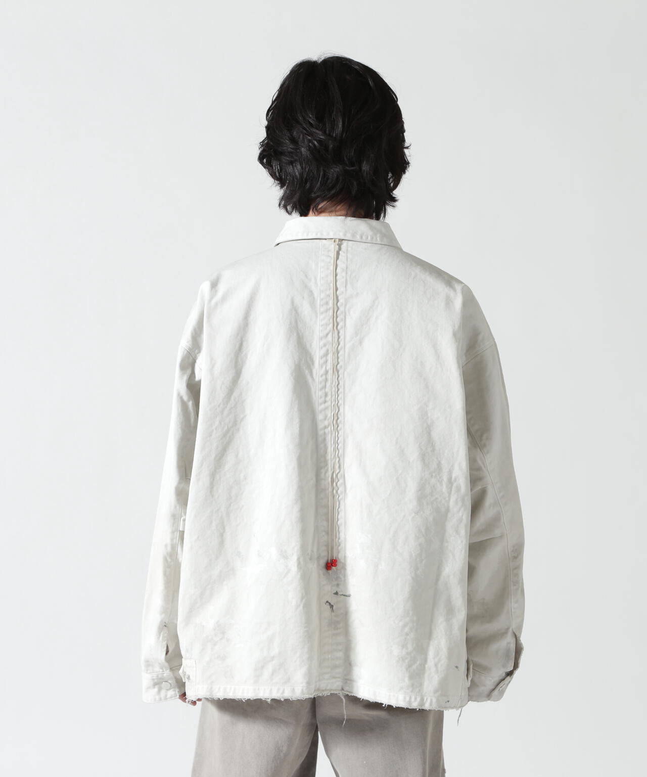 ANCELLM/アンセルム/HIGHCOUNT DRILL AGING JACKET/ANC-JK80