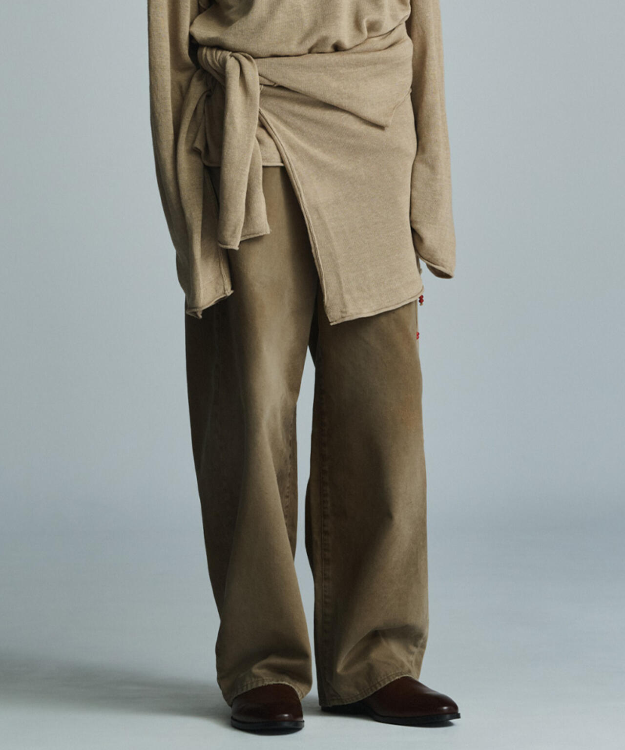 ANCELLM×GARDEN/アンセルム×ガーデン/WIDE CHINO SLACKS EX/ANC-GRD-PT01
