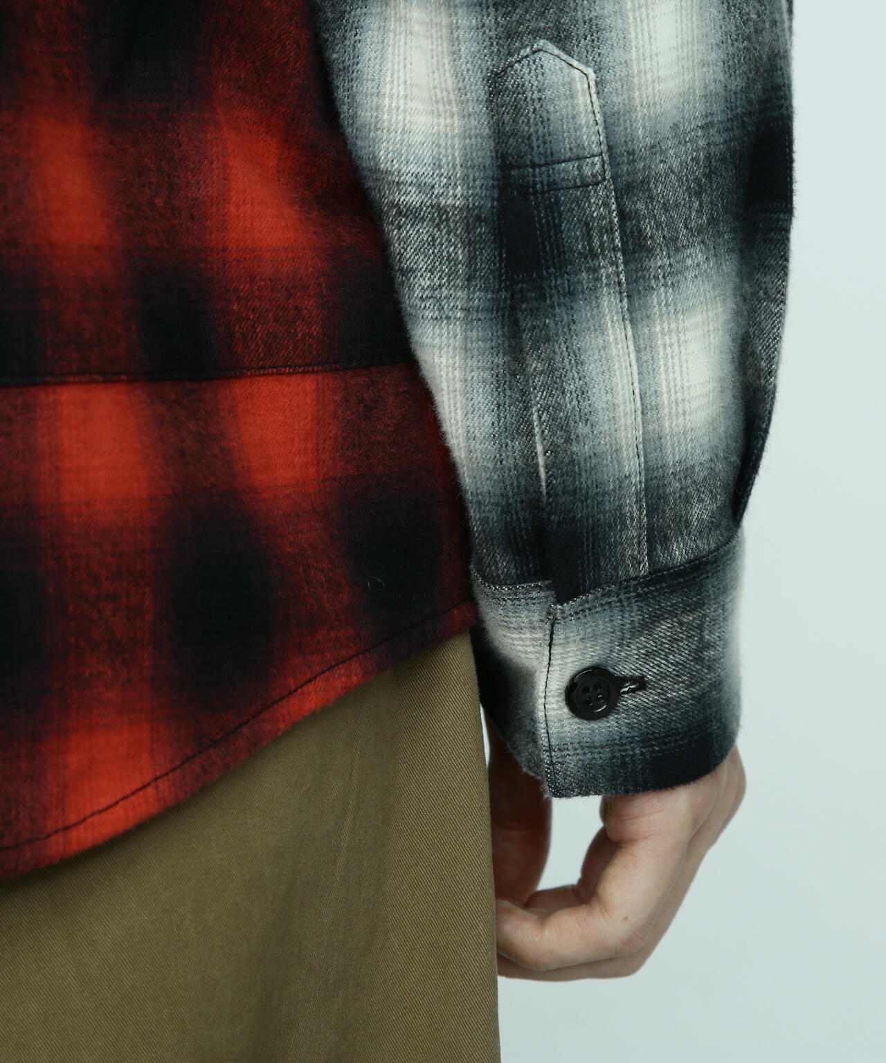 MANASTASH/マナスタッシュ/PATCHED FLANNEL SHIRT/フランネルシャツ