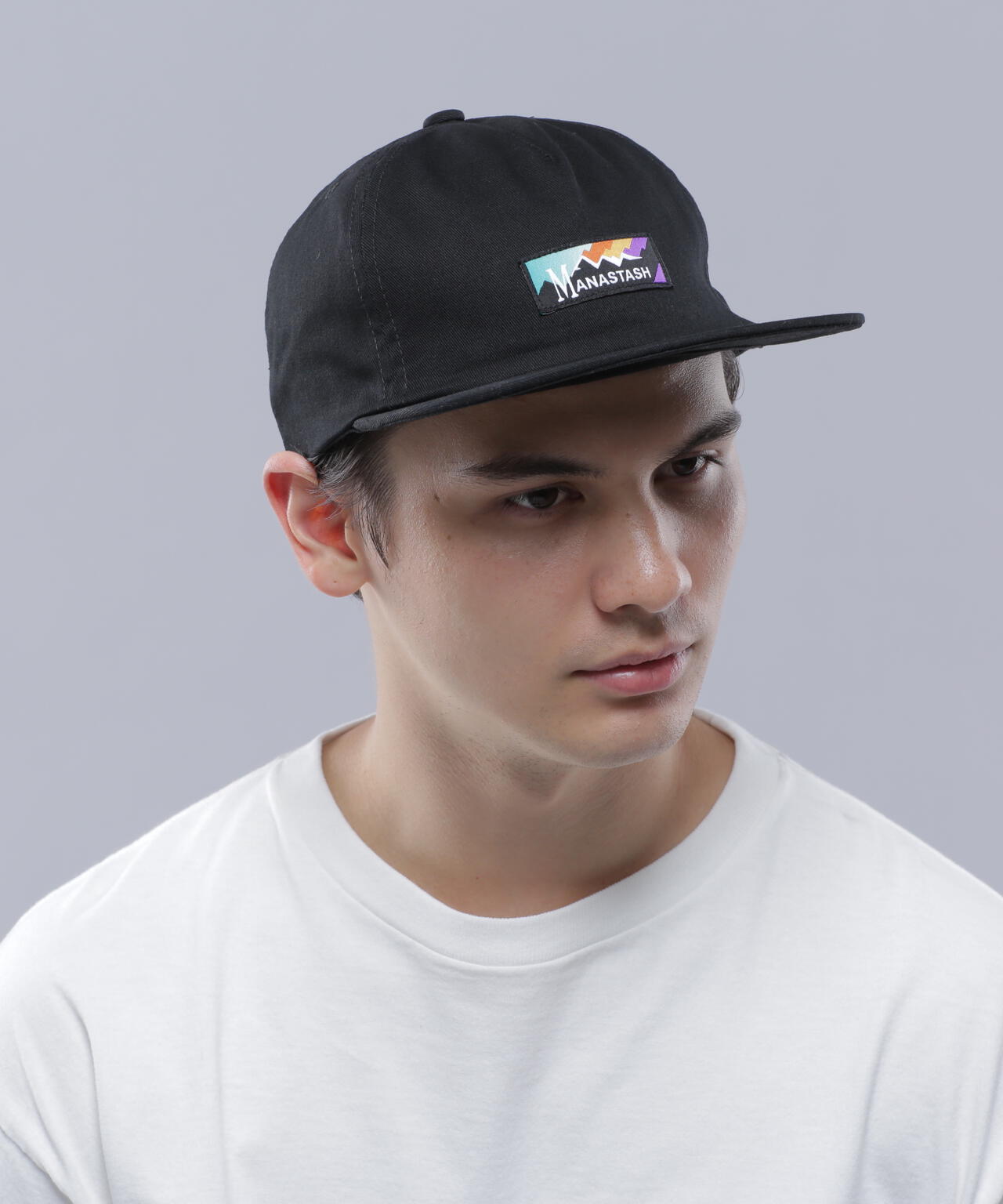 MANASTASH/マナスタッシュ/RAINBOW LOGO CAP/レインボーロゴキャップ