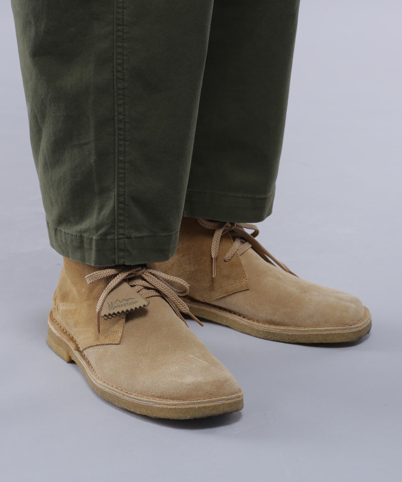 P&B × MANASTASH/パドモア＆バーンズ×マナスタッシュ/CHUKKA BOOT/コラボ