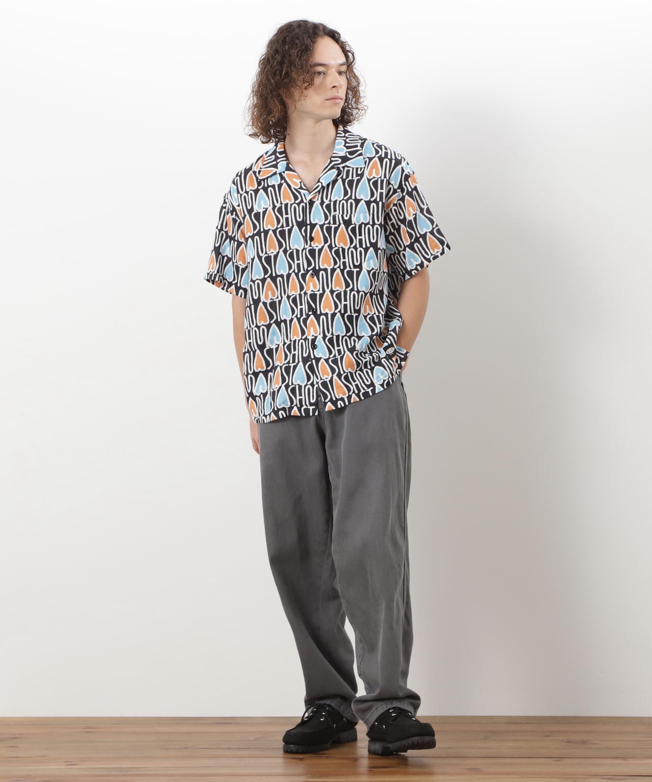 MANASTASH/マナスタッシュ/GAUZE MANALOHA SHIRT