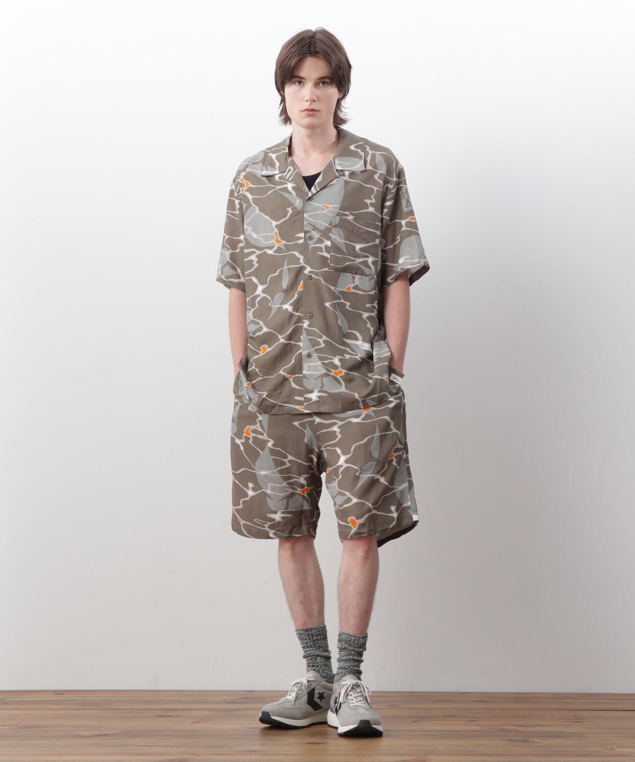 MANASTASH/マナスタッシュ/MHAK LITHUM S/S SHIRTS