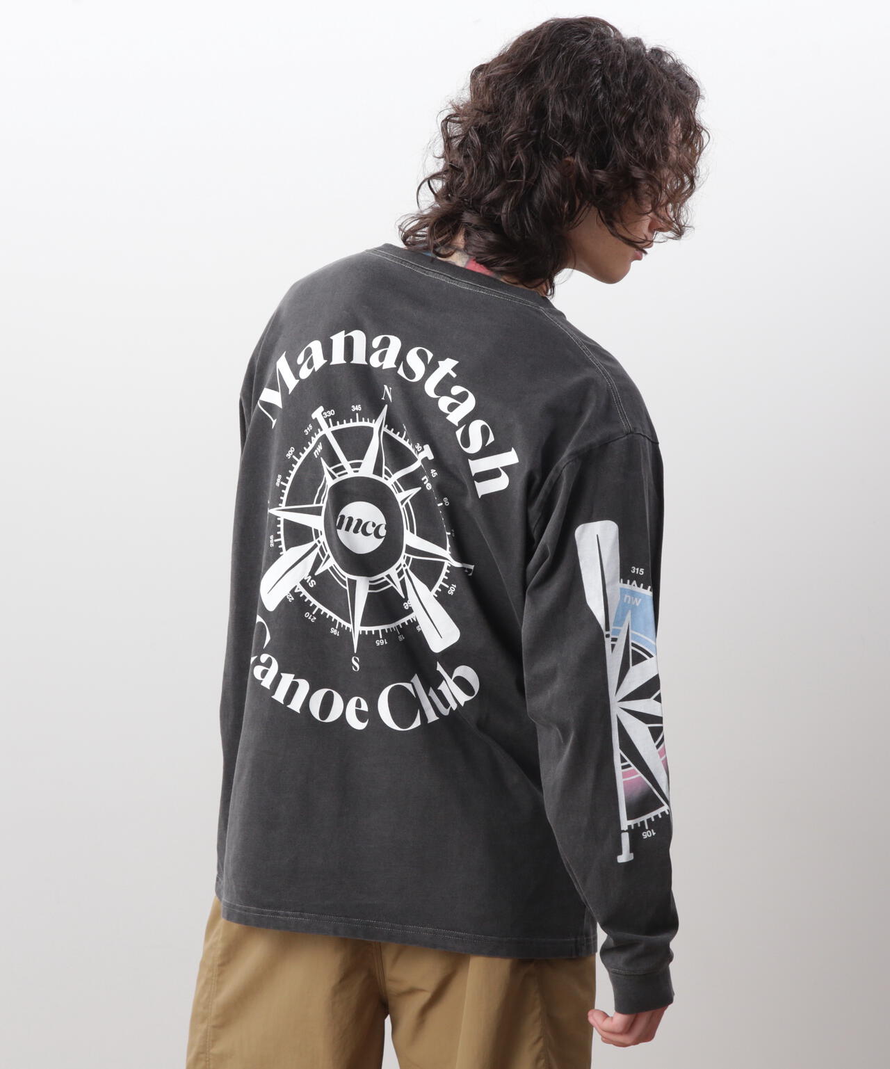 MANASTASH/マナスタッシュ/PUMICE L/S TEE MCC