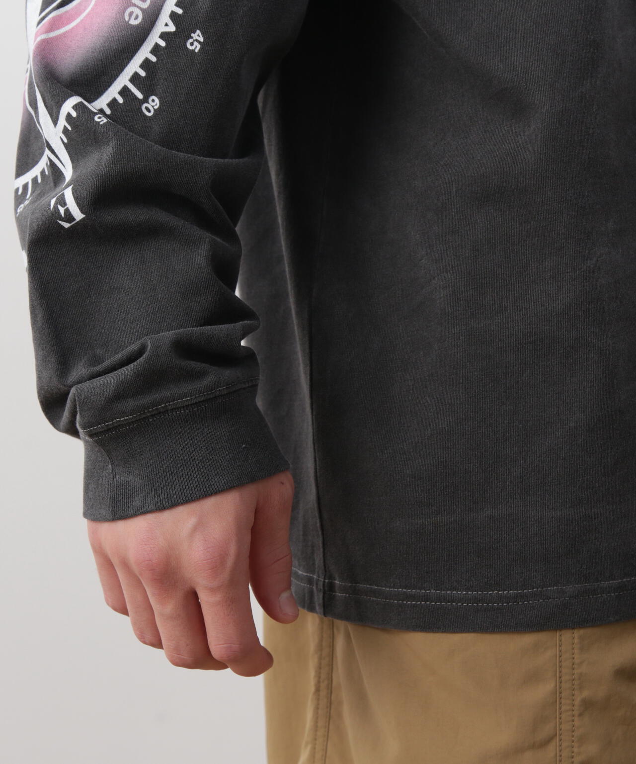 MANASTASH/マナスタッシュ/PUMICE L/S TEE MCC