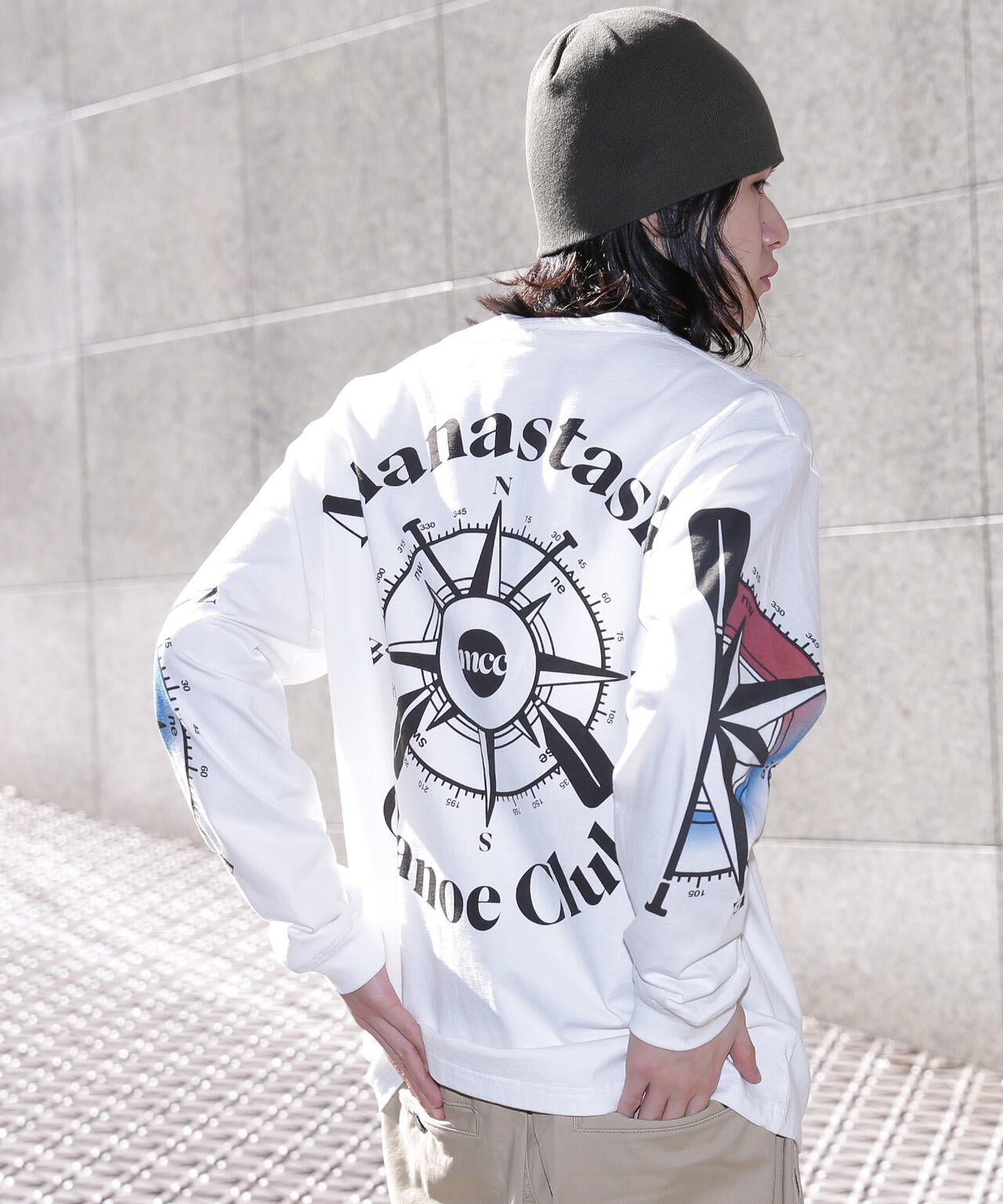 MANASTASH/マナスタッシュ/PUMICE L/S TEE MCC