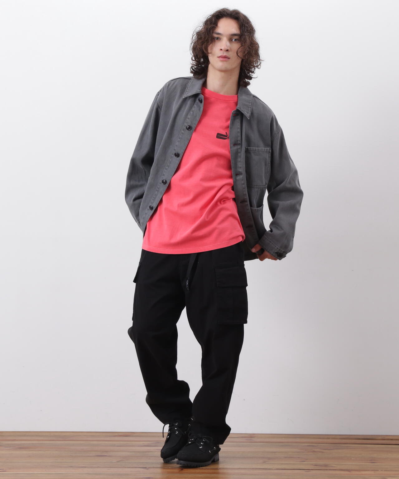 MANASTASH/マナスタッシュ/PUMICE L/S TEE MCC