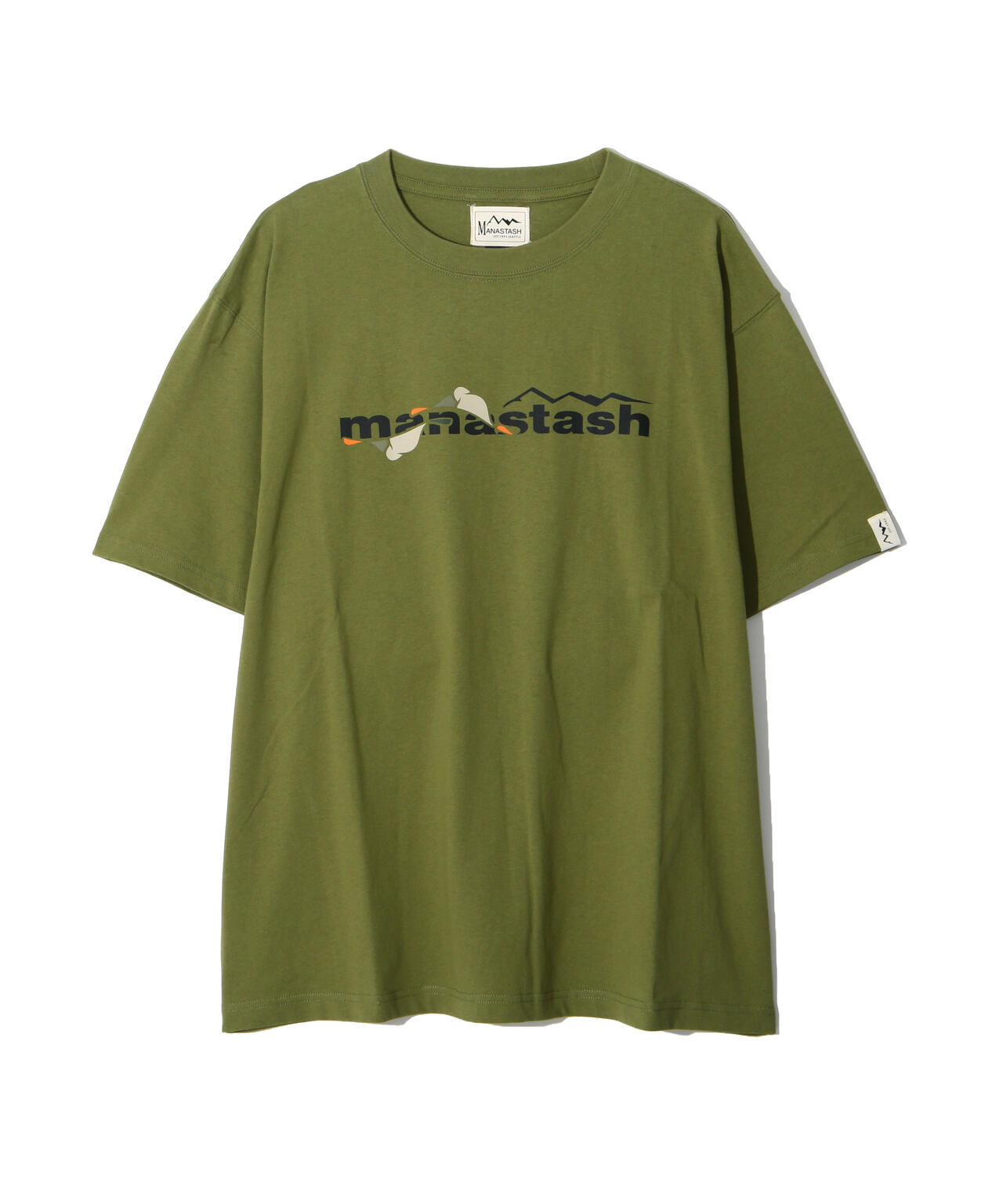 MANASTASH/マナスタッシュ/MHAK LOGO  TEE