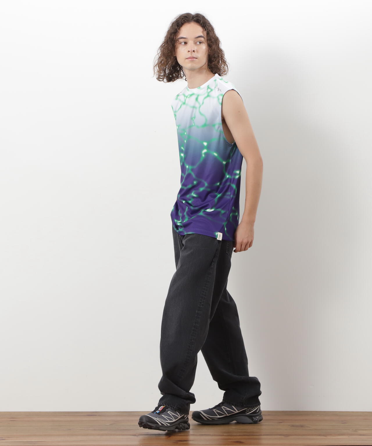 MANASTASH/マナスタッシュ/LITHIUM TIE DYE SLEEVELESS TOP