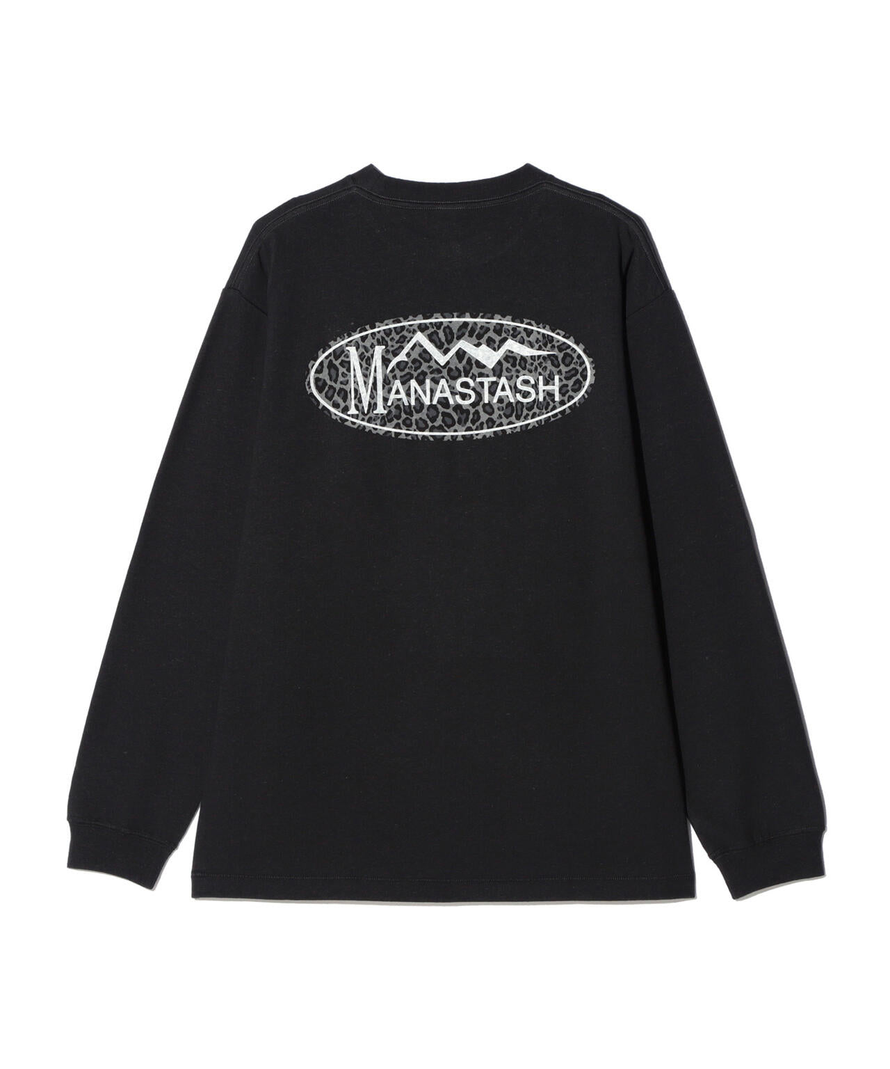 MANASTASH/マナスタッシュ/HEMP L/S TEE LEOPARD LOGO