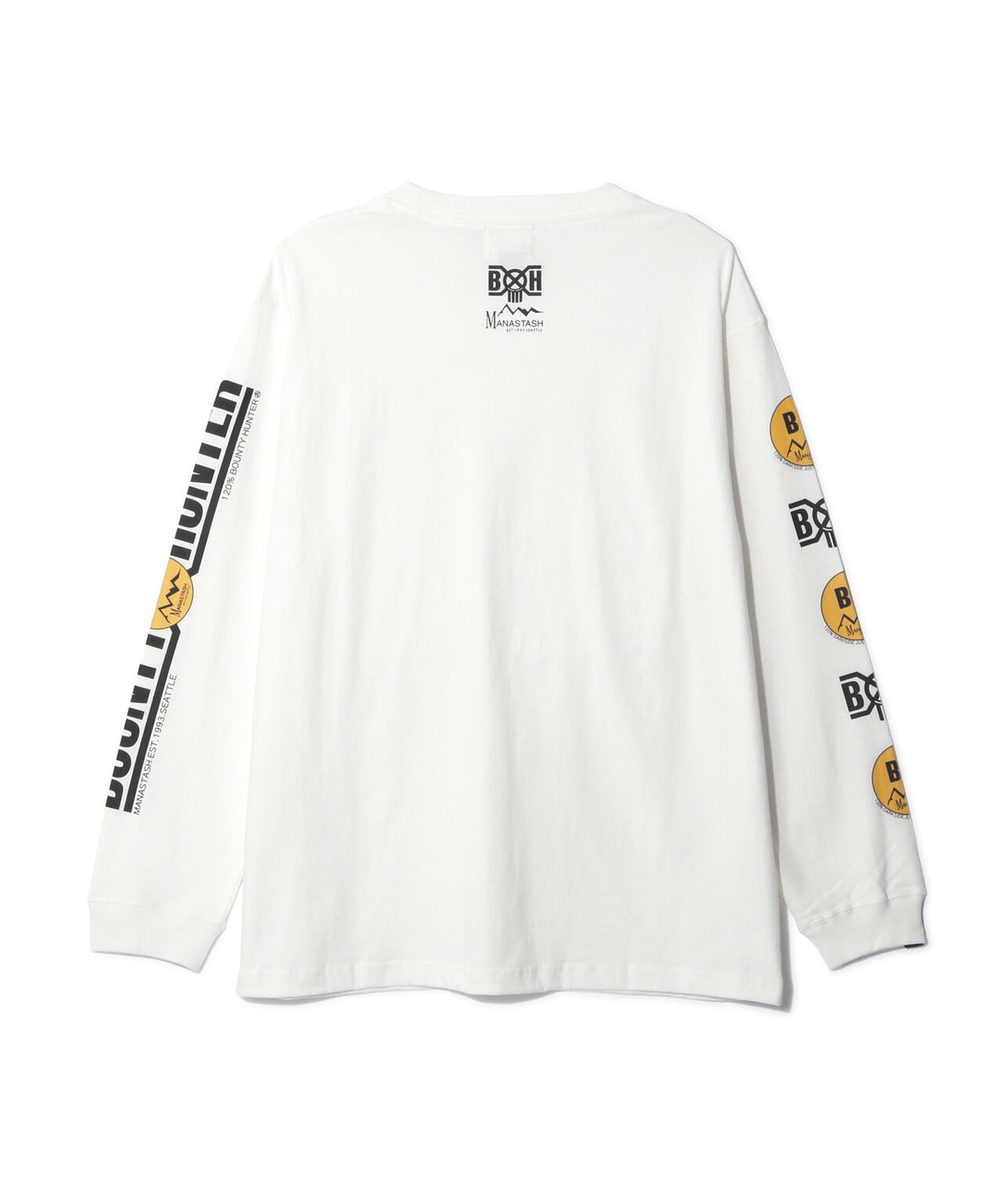 MANASTASH/マナスタッシュ/ｘBOUNTY HUNTER L/S TEE